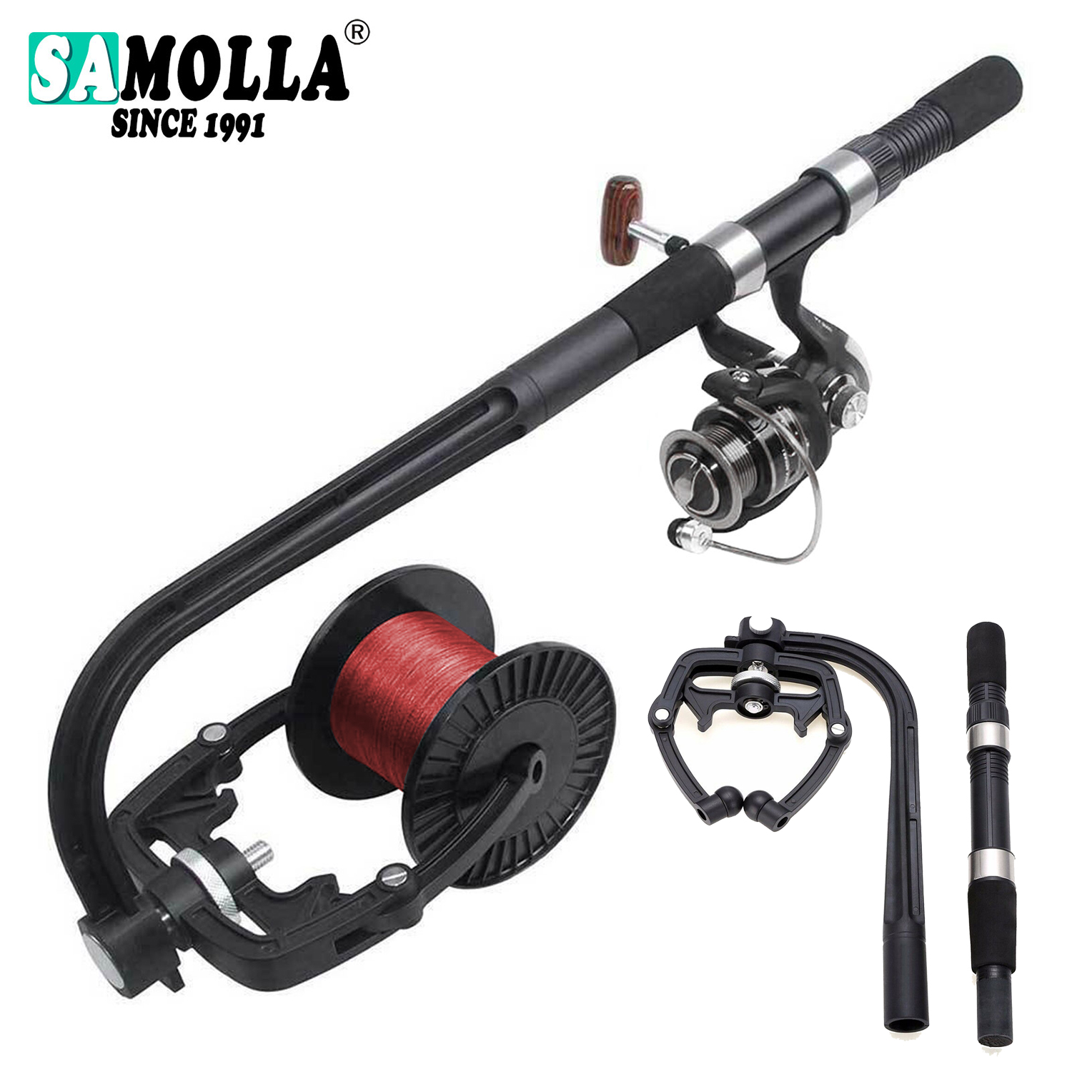 Fishing Line Winder - Fishing Line Spooler For Spinning Baitcasting