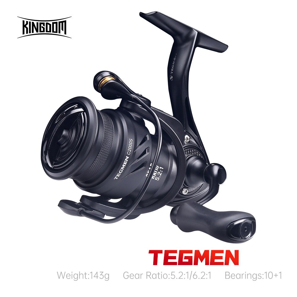 Abu Garcia Reel Max - Kingdom Tegmen 5.2:1 6.2:1 143g Spinning