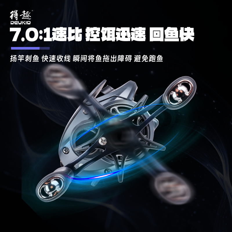 Q1 Baitcasting Reel With Dc Br - Ice Fishing Line 评论和价格
