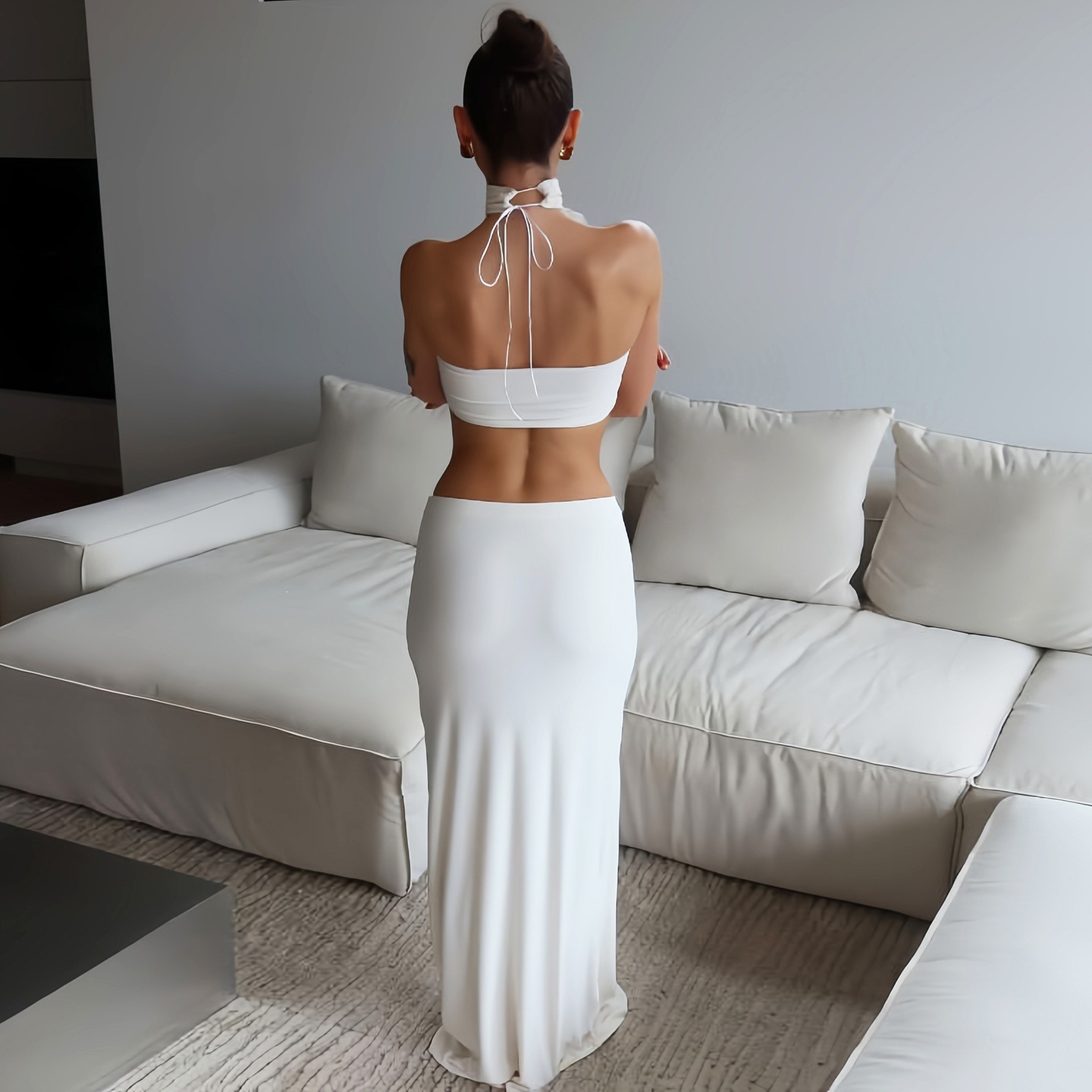 Women White Sexy Slim Waist-ba - Fly Line 评论和价格