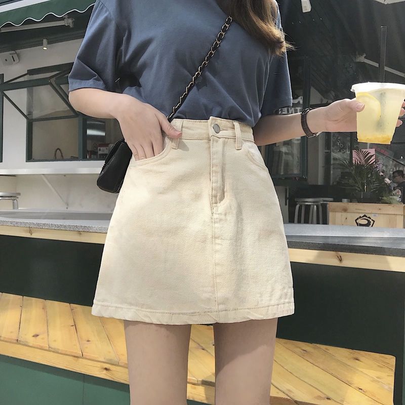 Basic Solid Color High Waist D - Fly Line 评论和价格