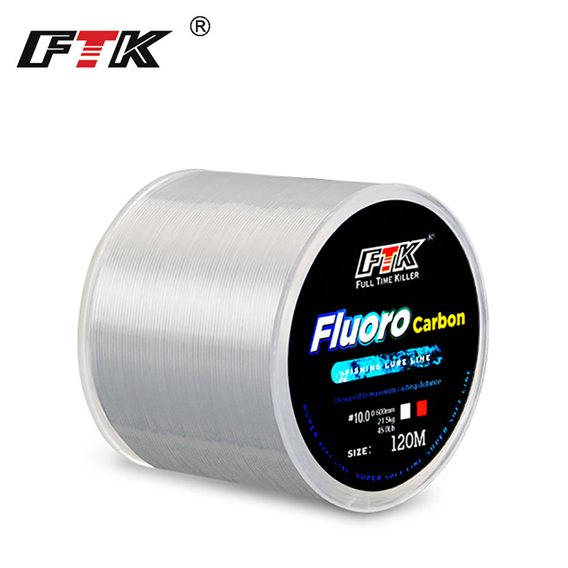 FTK 120m Fishing Line 0.2mm-0. - Fluorocarbon Line 评论和价格
